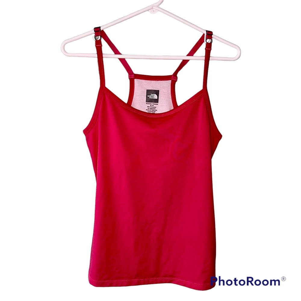 The North Face Pink Racerback Tank Top, Size Medium